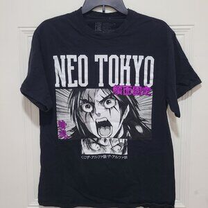 Neo Tokyo T-Shirt Medium Retro Anime Vintage Akira Cyberpunk Japan